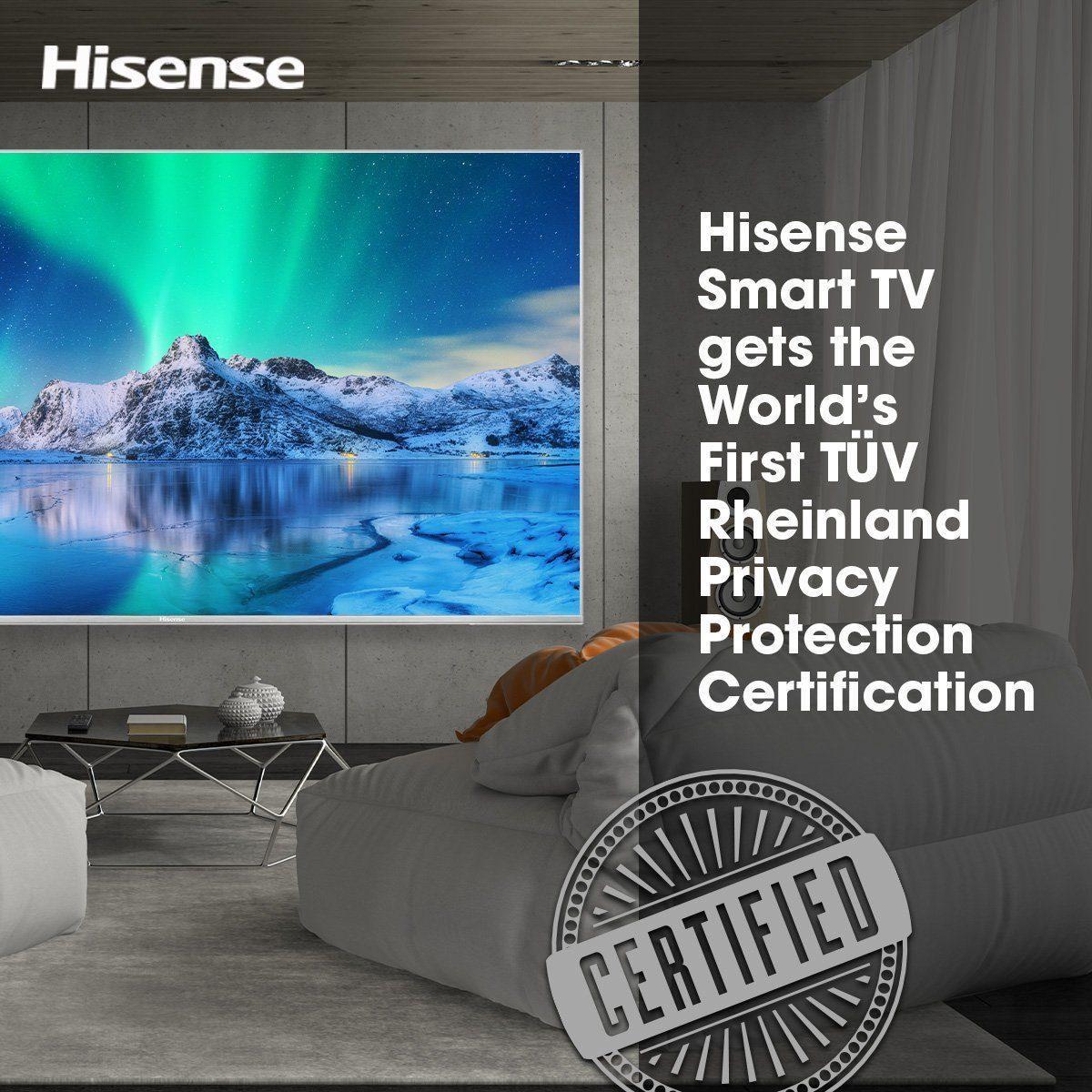 Hisense Smart TV Gets the World’s First TÜV Rheinland Product Privacy Protection Certification