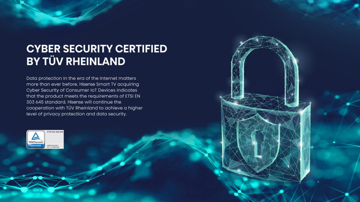 U7H tuv rheinland certified Security