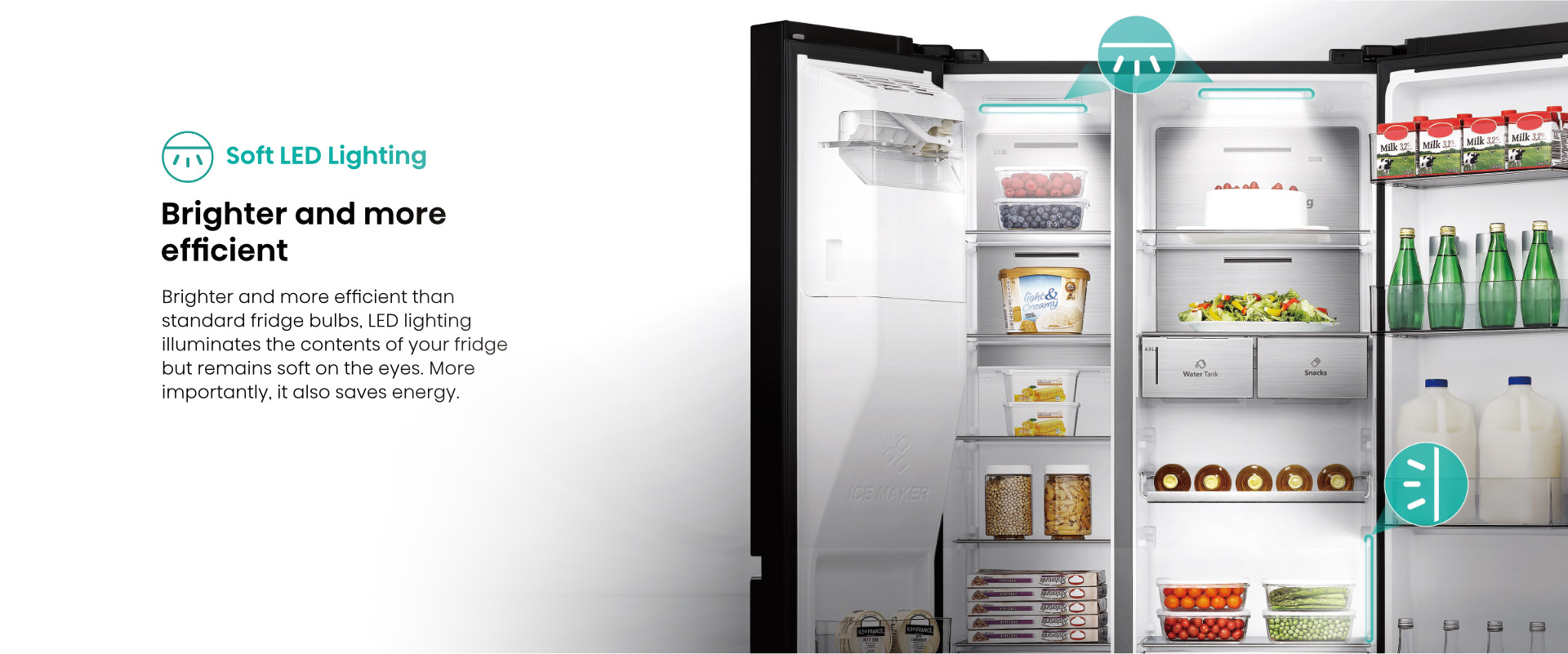 Hisense REF628DR|Side by Side Refrigerator