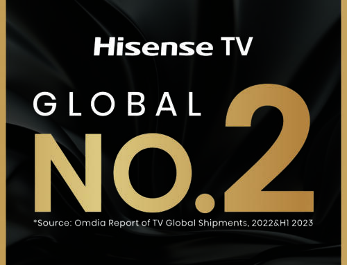 Hisense Ranks No.2 Globally for TV Shipments in 2022