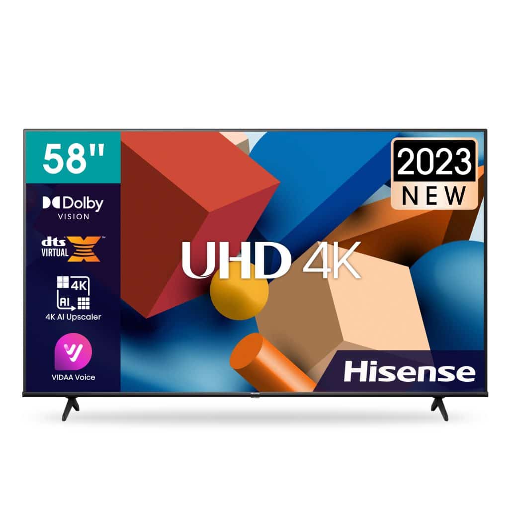 Hisense 58A6K UHD VIDAA Smart TV | Hisense SA