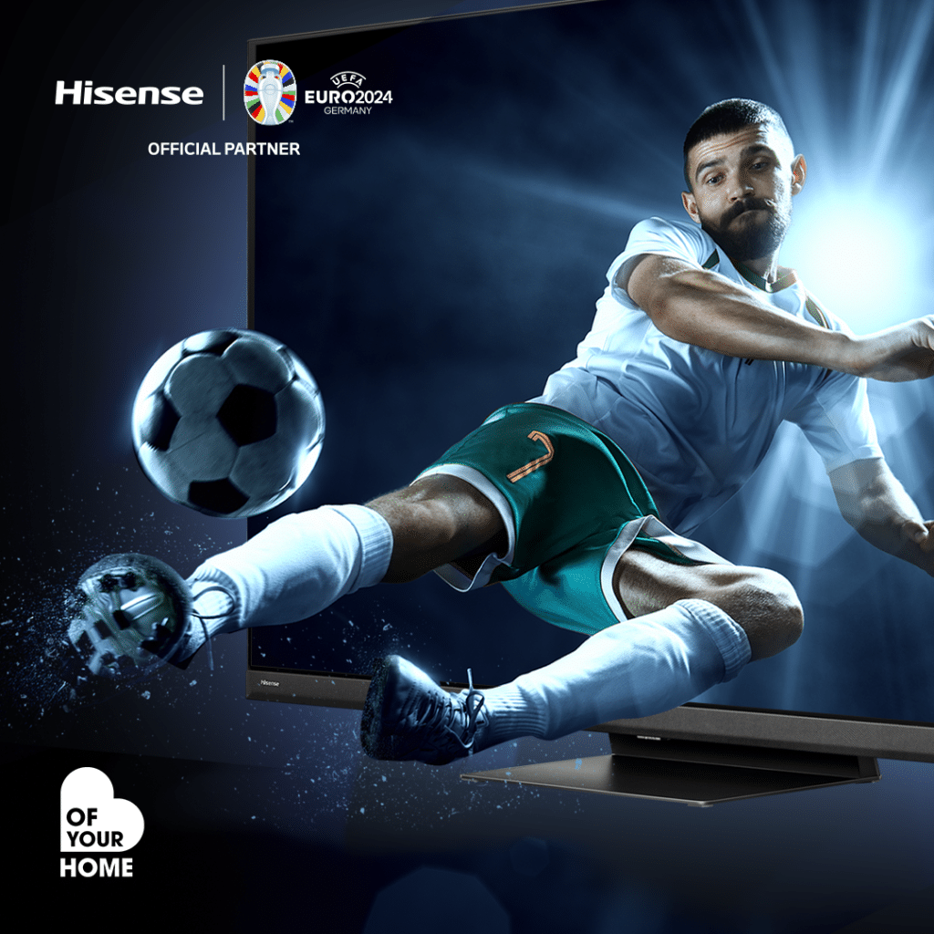 Hisense Continues Its Soccer Championship Legacy as Triple-Time Sponsor of EURO 2024 article image