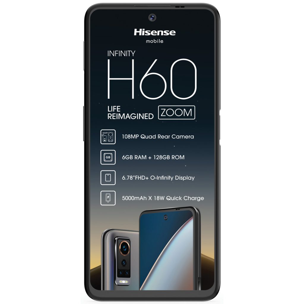 Hisense Mobile INFINITY H60 Zoom | Smartphone | Hisense SA