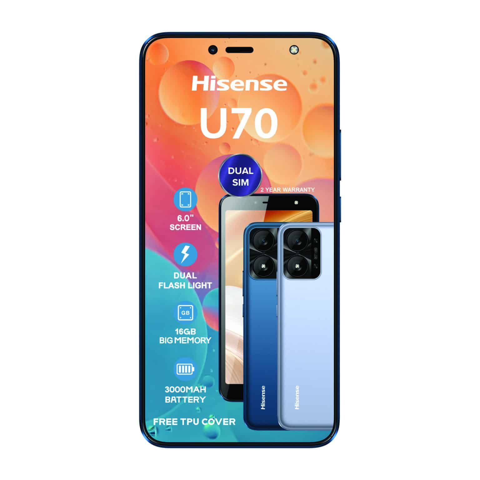 Hisense Mobile U70 Smartphone | Hisense SA