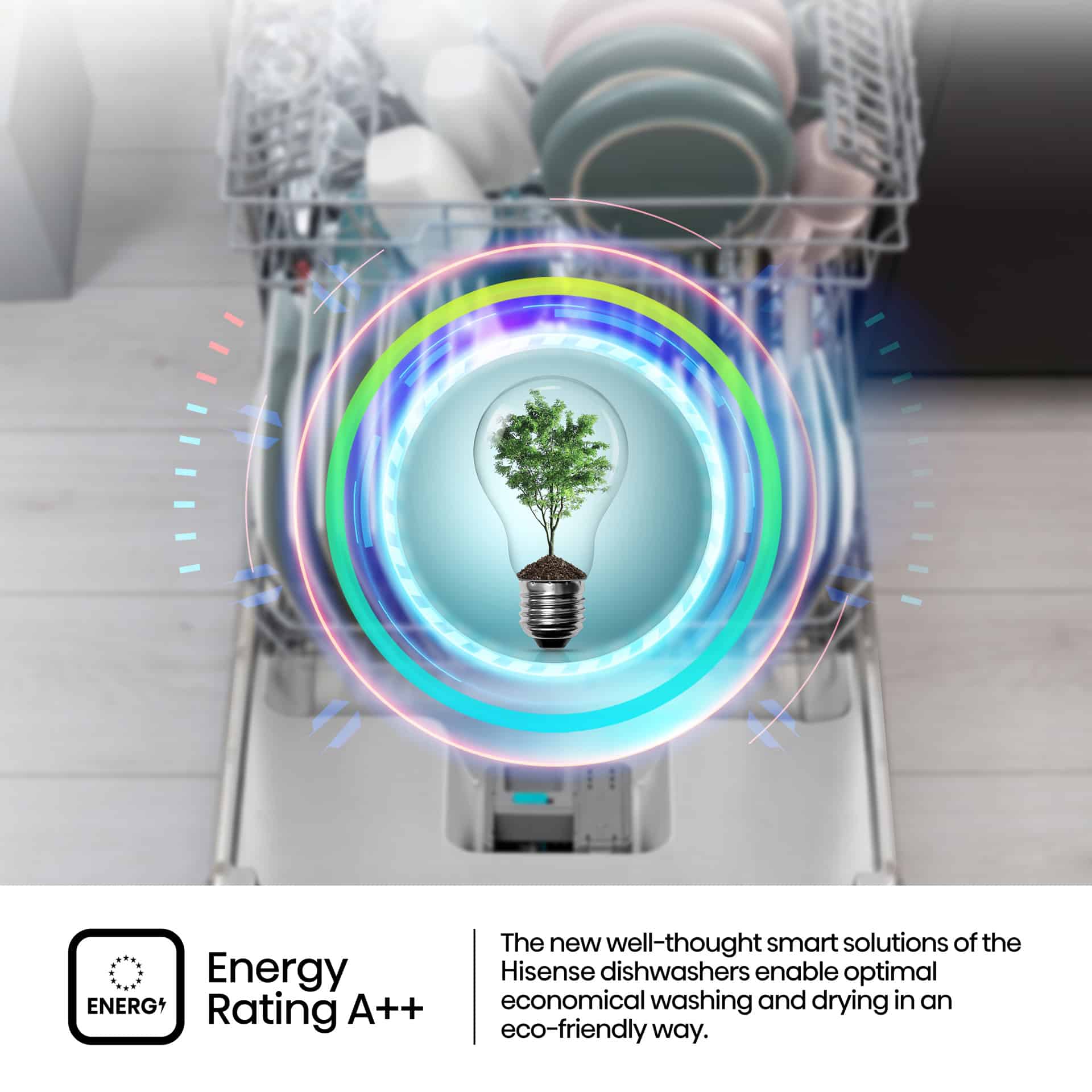 Hisense H15DSL | 15 Place Dishwasher