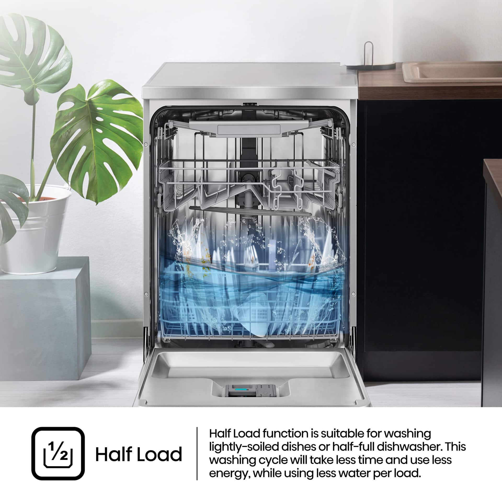 Hisense H15DSL | 15 Place Dishwasher