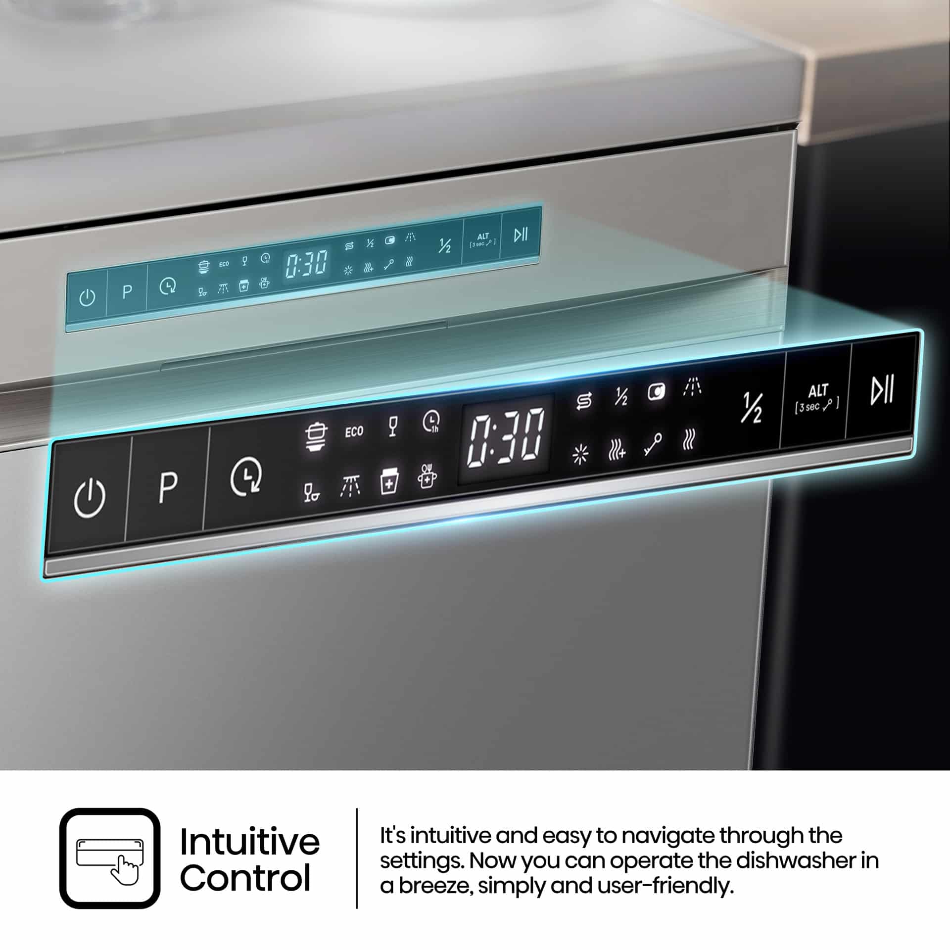 Hisense H15DSL | 15 Place Dishwasher