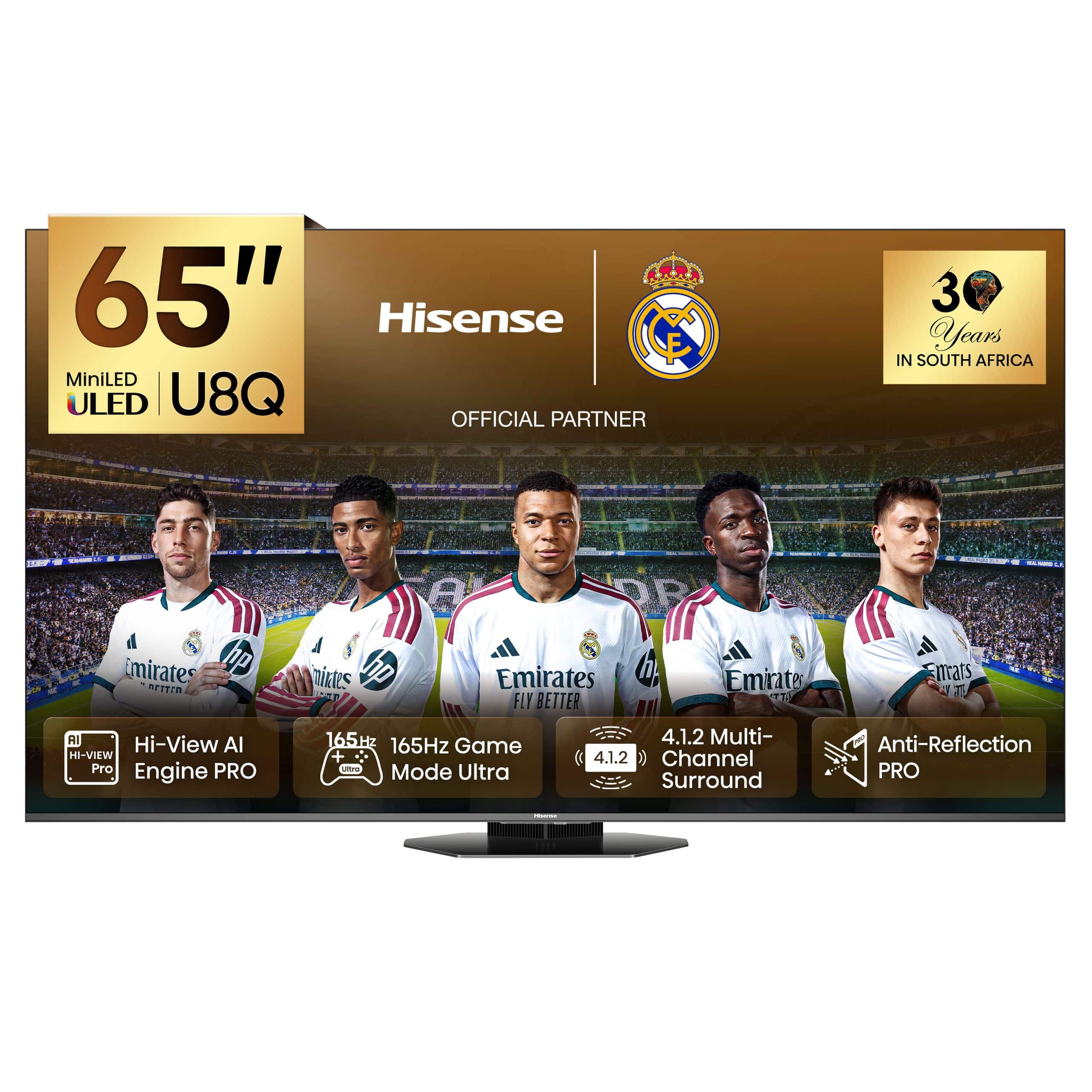 Hisense Real MiniLED 65U8Q | 65″ 165Hz 288HSR TV