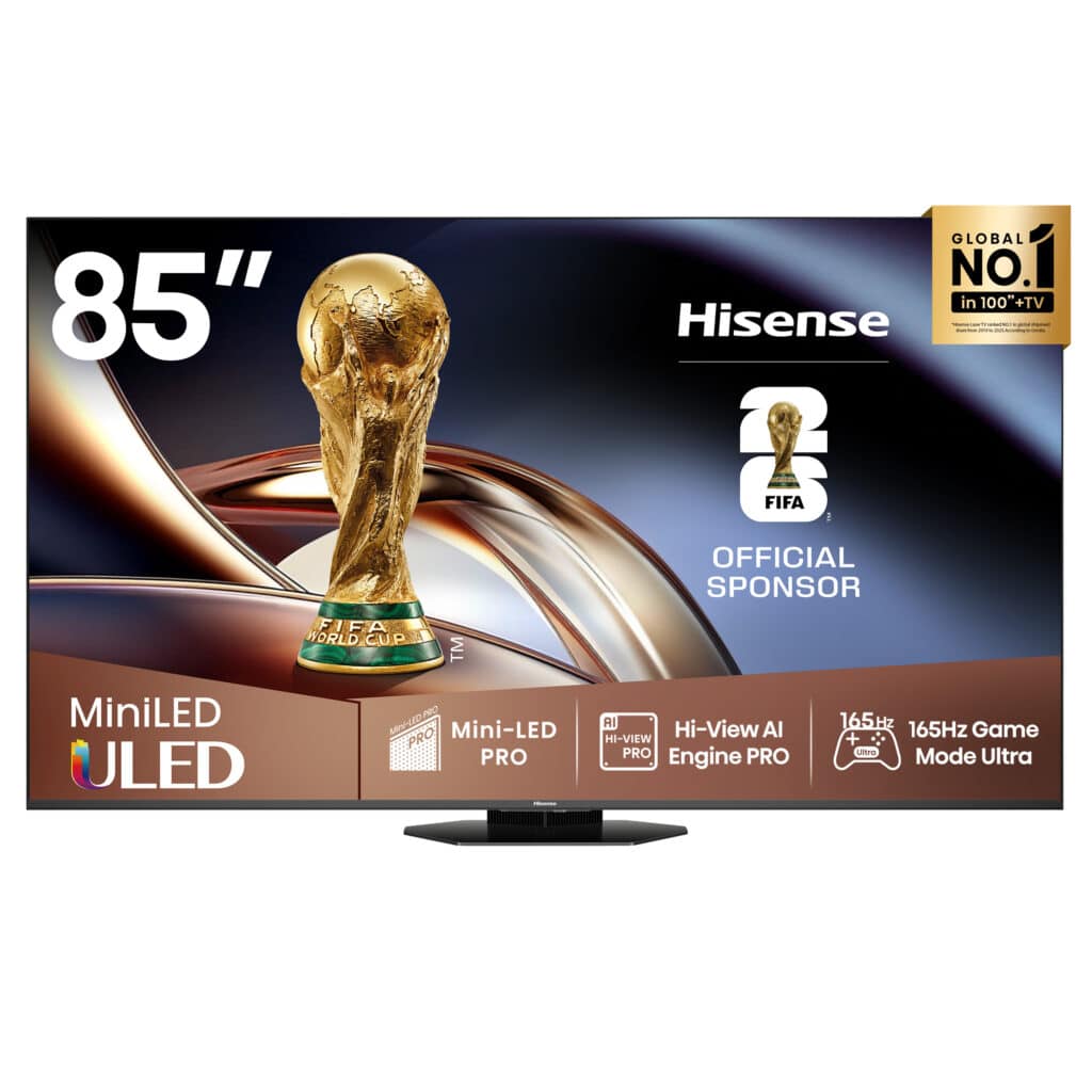 Hisense 85U8Q | 85″ 165Hz VRR QLED Gaming TV | Hisense SA