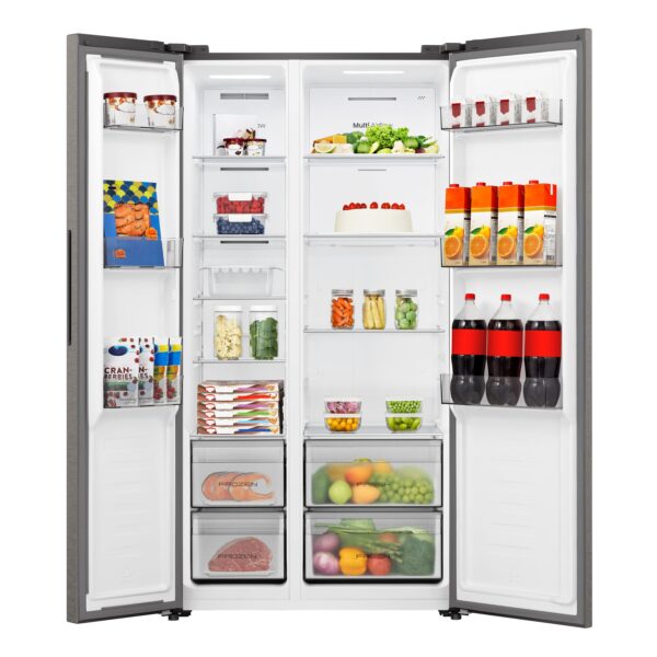 Hisense H680SIT | 543L Side By Side Refrigerator - Image 4