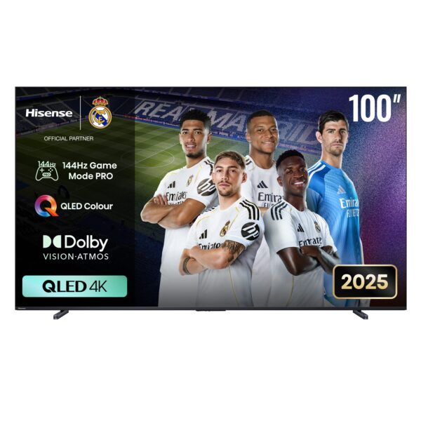 Hisense 100Q7Q | 100″ LED 144Hz VRR QLED Gaming TV product photo