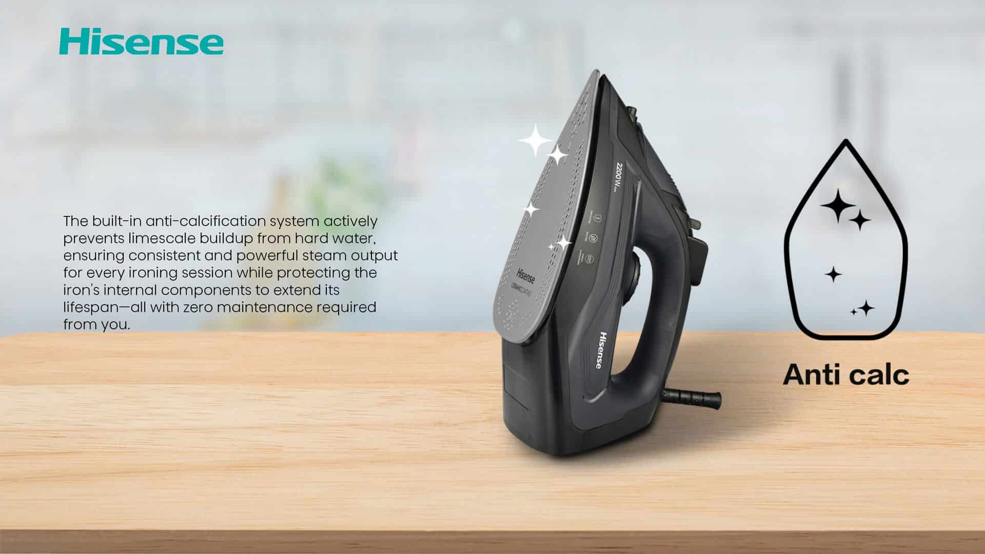 Hisense H18SIBKS1 | 250ml Black Iron