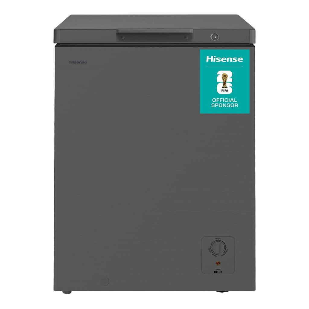 Hisense H180CFS | 141L Silver Single Door Chest Freezer | Hisense SA