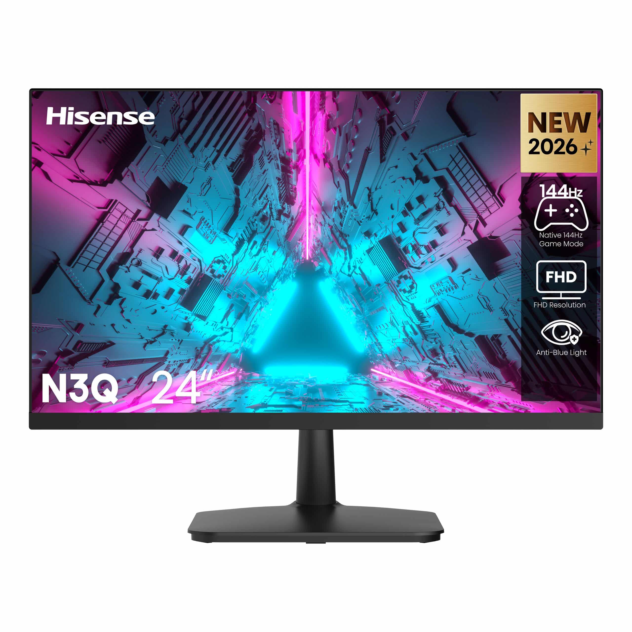 Hisense 24N3Q | 24″ 144Hz Flat Office Monitor | Hisense SA