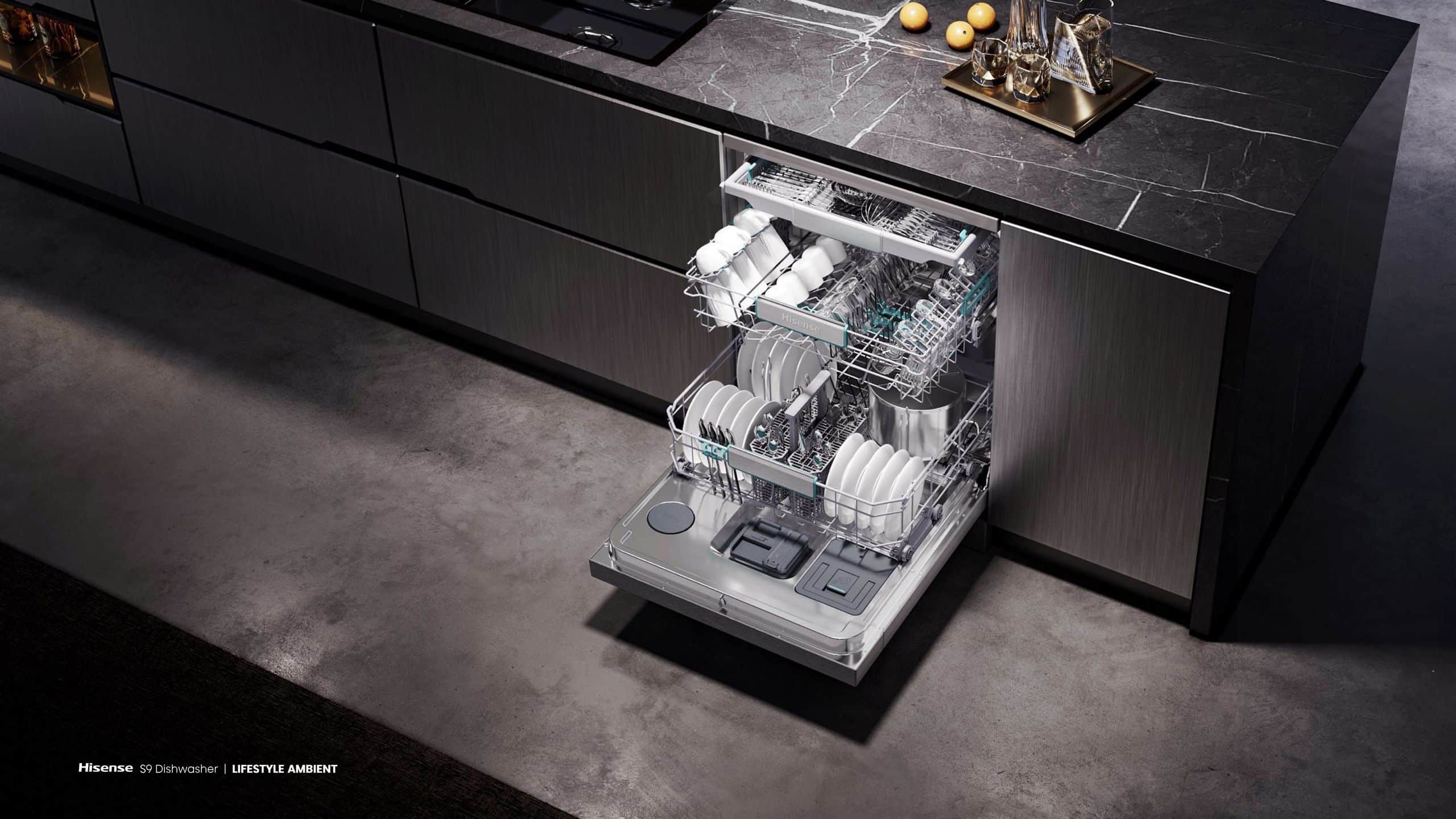 Hisense H15DWTFT | 15 Place Dishwasher feature banner