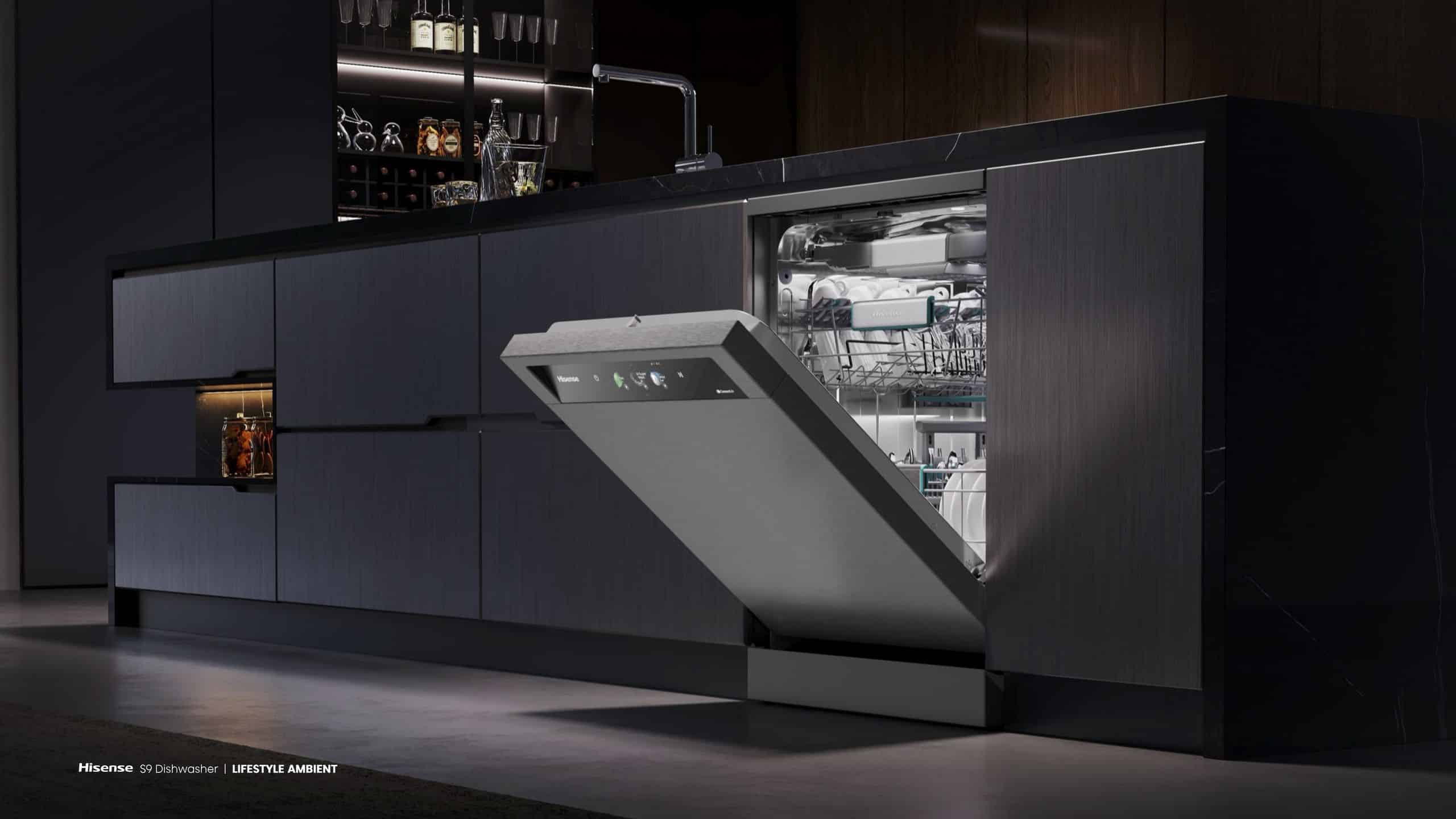 Hisense H15DWTFT | 15 Place Dishwasher feature banner