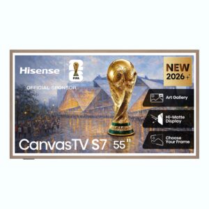 Hisense 55S7N CanvasTV™ | 55" 4K QLED VIDAA TV