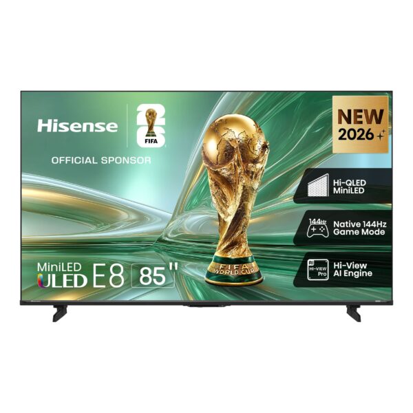 Hisense 85E8S | 85" 144Hz ULED MiniLED TV