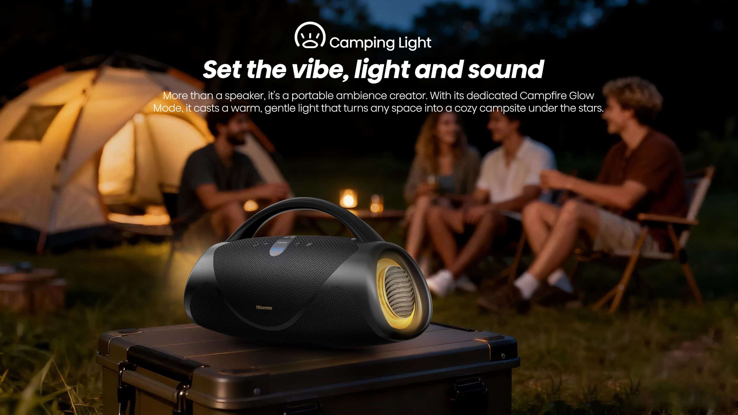 Hisense Voyage Boom | Bass Boost Portable Speaker feature banner