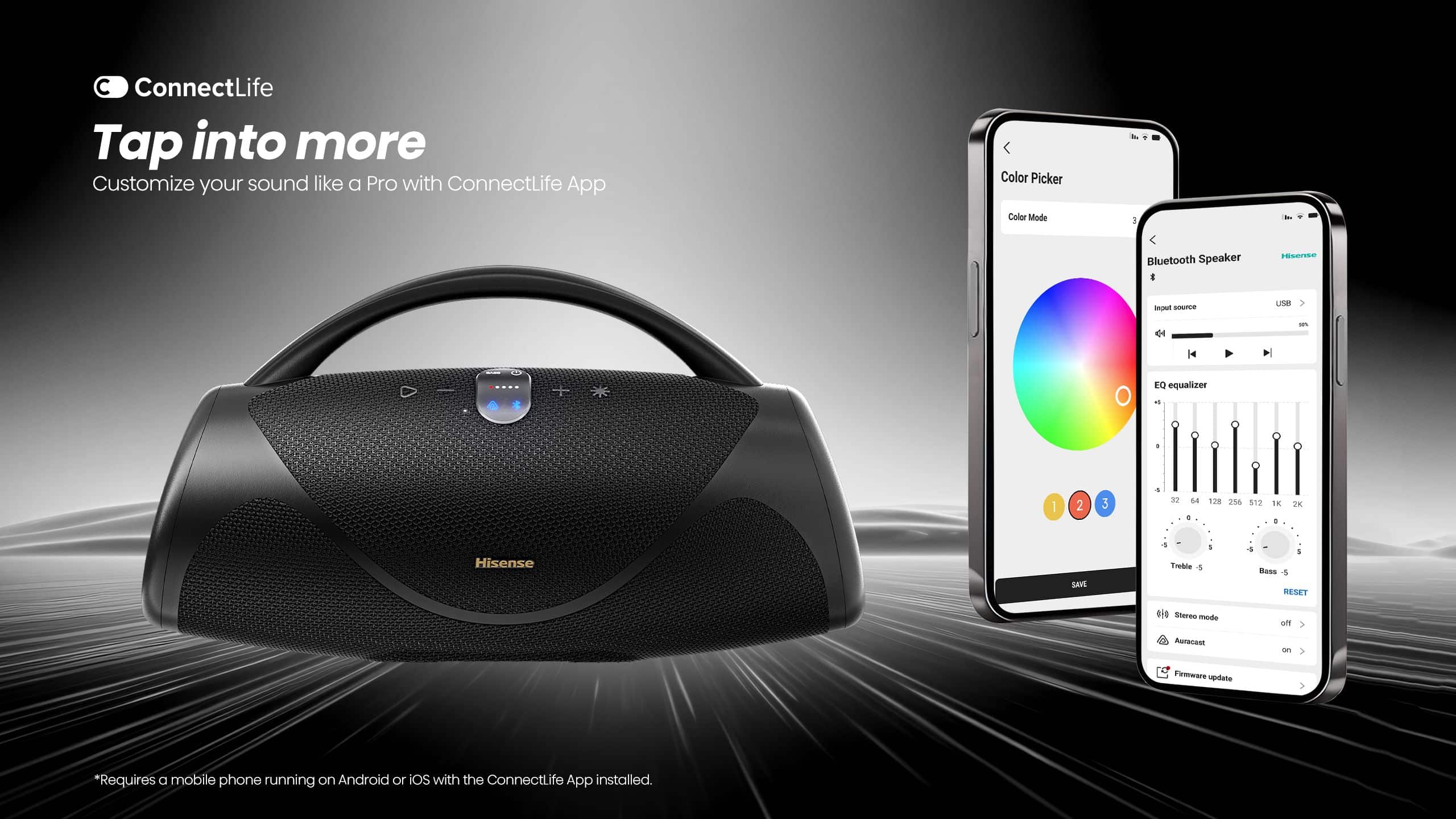 Hisense Voyage Boom | Bass Boost Portable Speaker feature banner