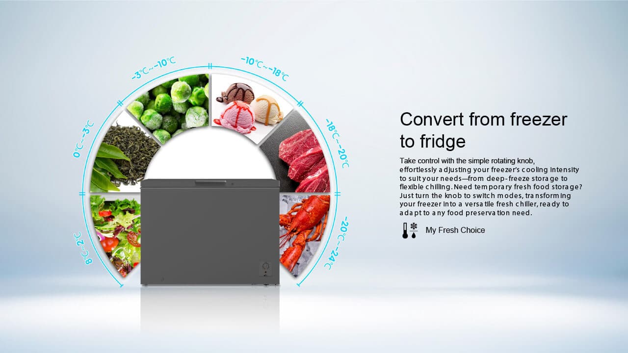 Hisense H695SS-IDL | 506L Silver Side By Side Refrigerator feature banner