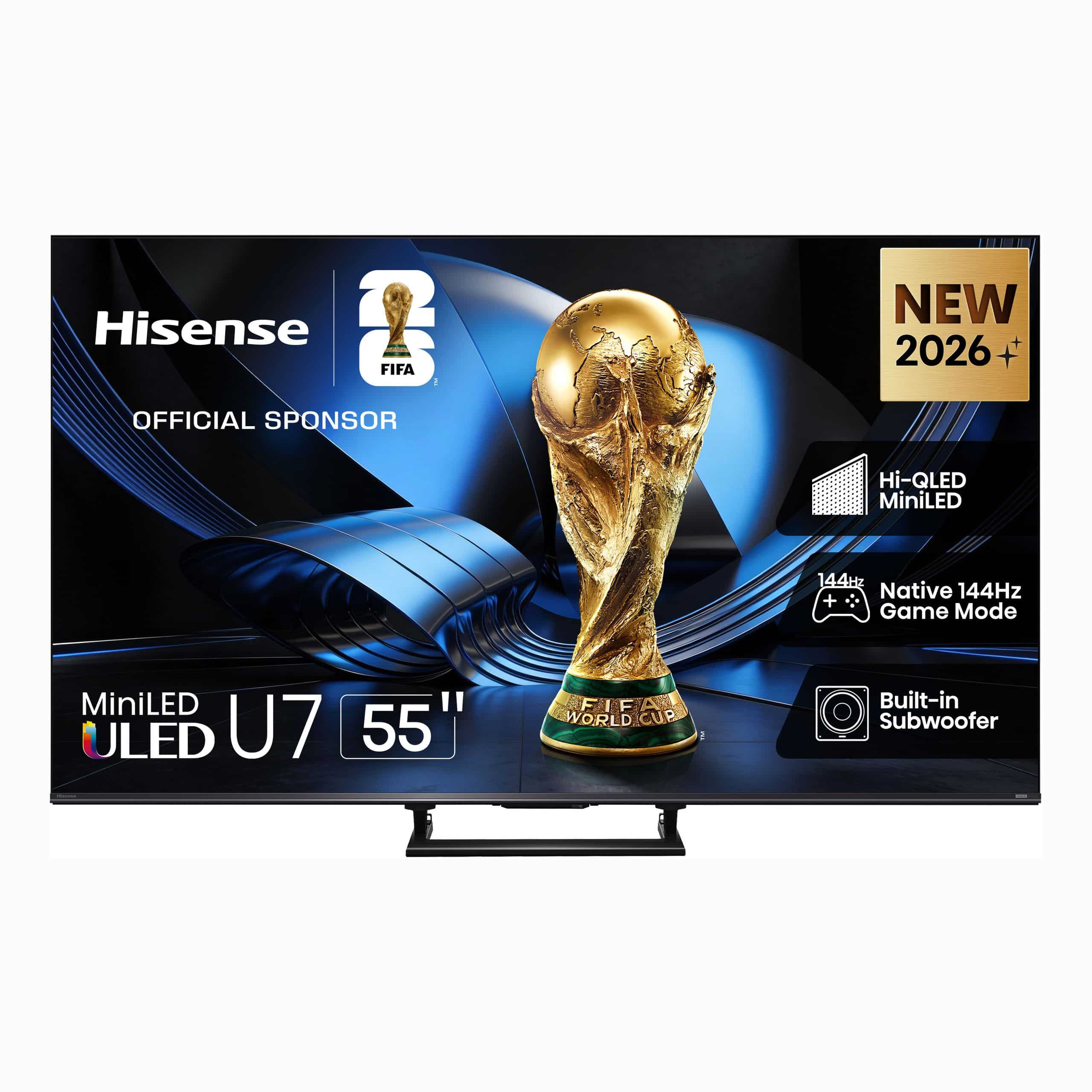 Hisense Real MiniLED 55U7S | 55″ 144Hz 240HSR TV