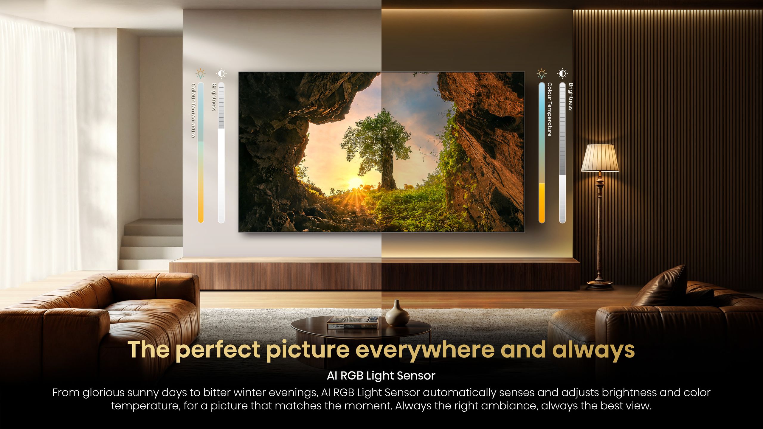 Hisense RGB MiniLED 85UR8S | 85″ 180Hz  330HSR TV feature banner