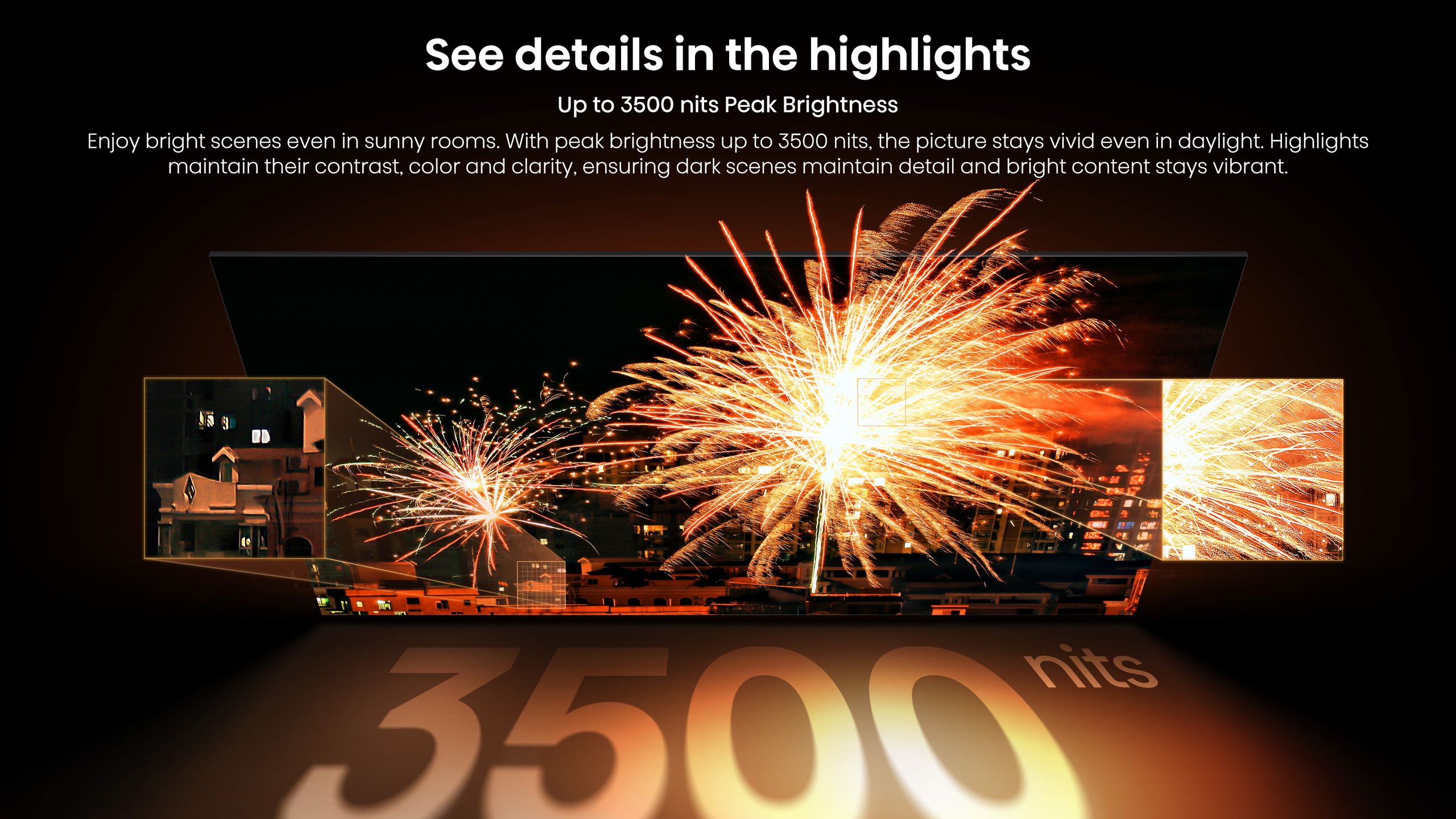 Hisense RGB MiniLED 85UR8S | 85″ 180Hz  330HSR TV feature banner