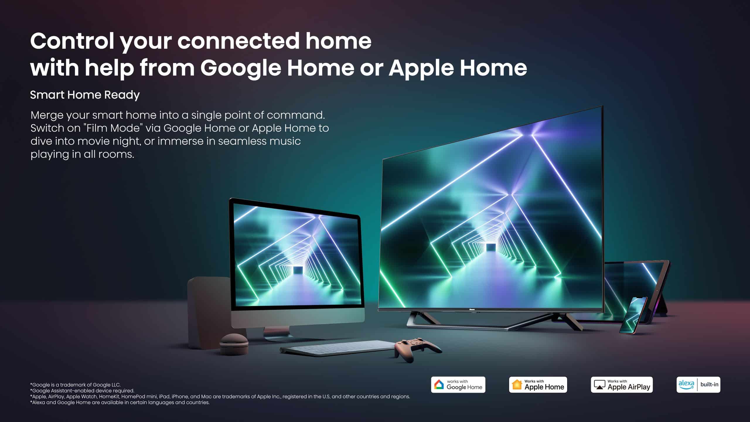 Hisense 43A4S | 43″ Direct LED 2K Smart TV feature banner
