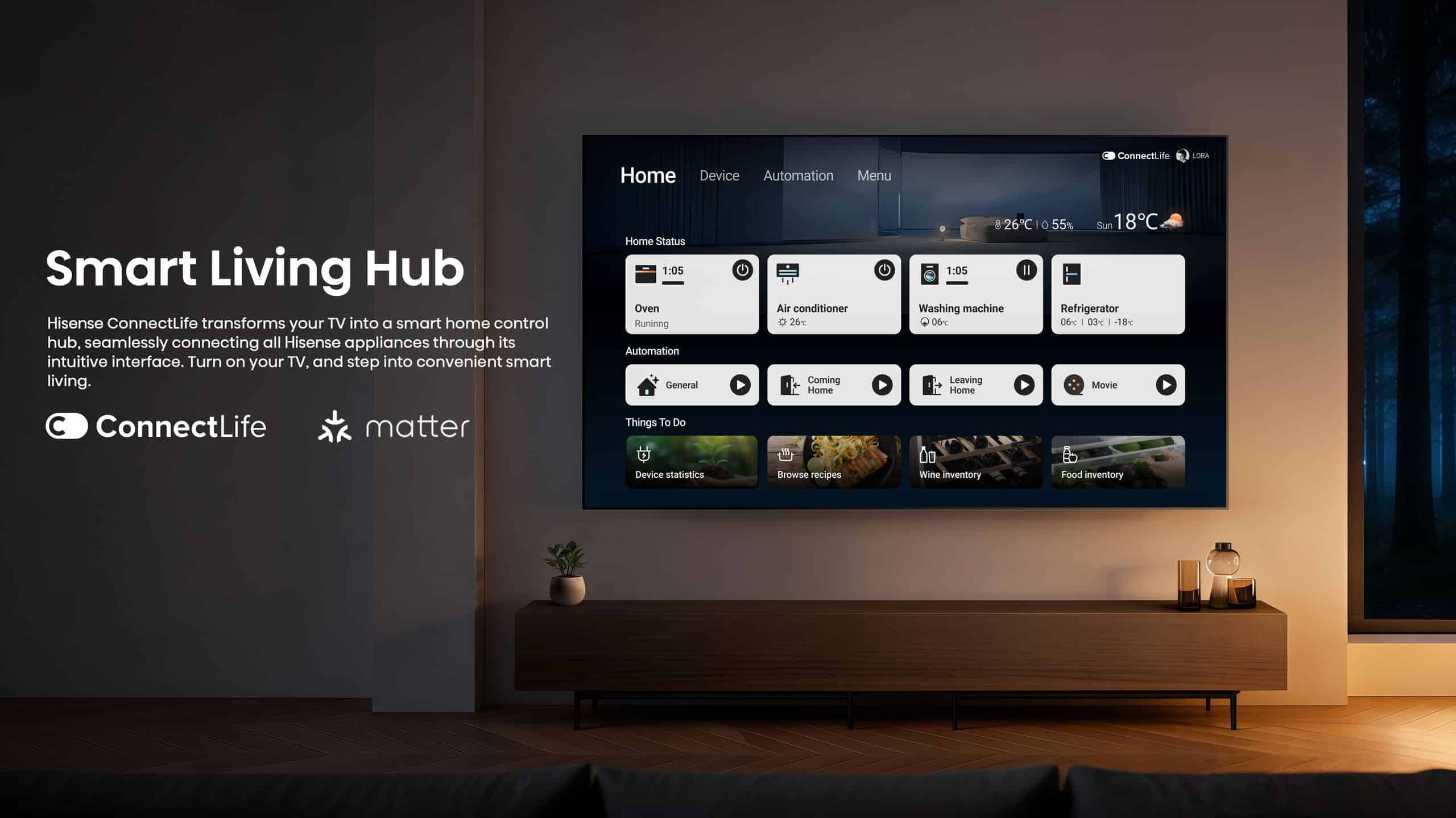 Hisense Real MiniLED 65U7S PRO | 65″ 165Hz 330HSR TV feature banner