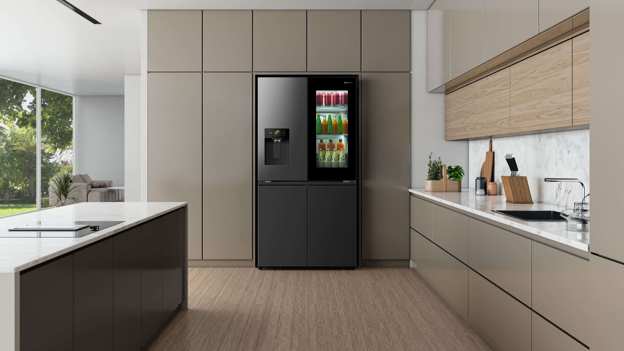Hisense H820FSB-IMV | PureView Series 601L Multi Door Refrigerator feature banner