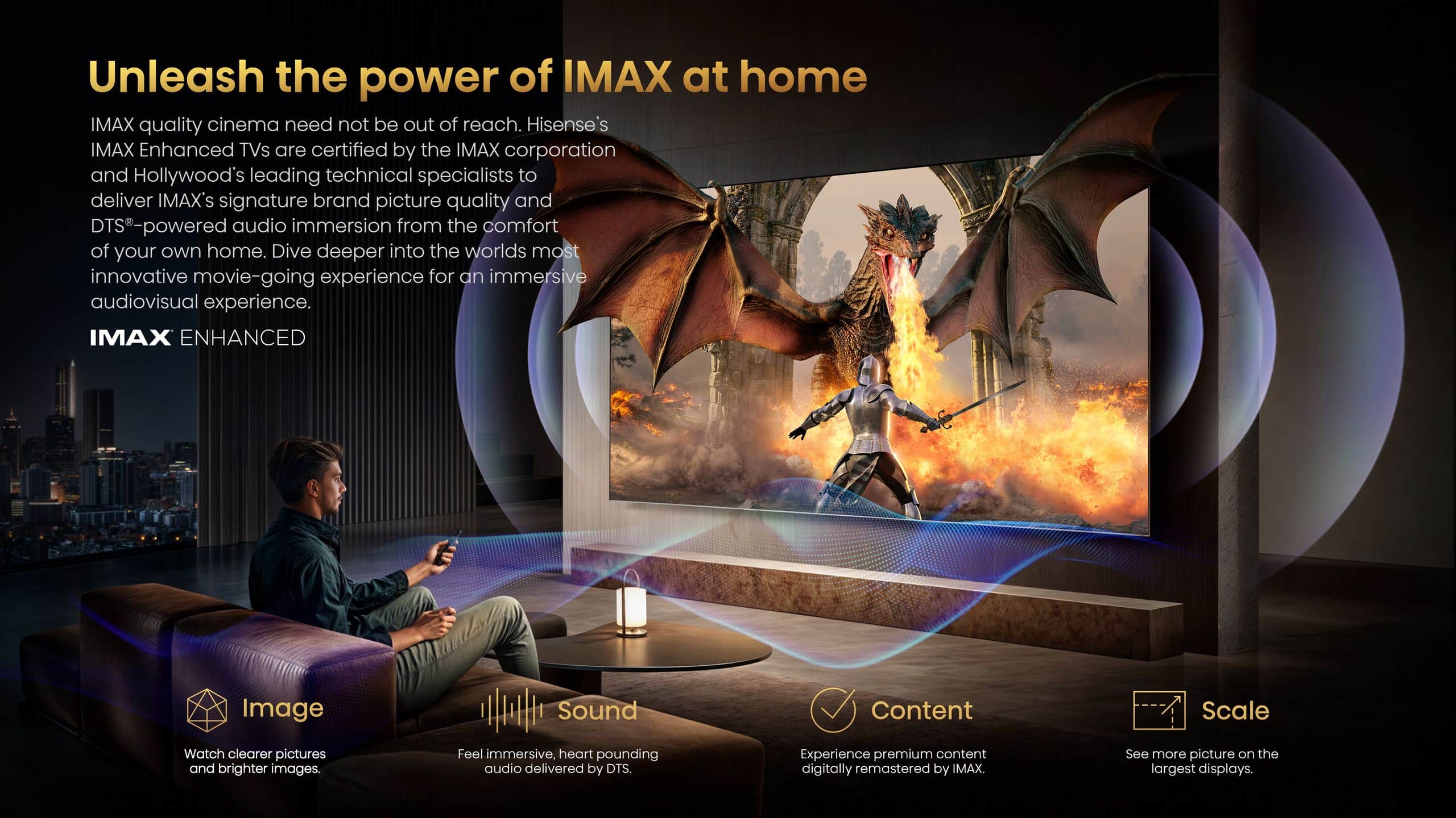 Hisense Real MiniLED 65U7S | 65″ 144Hz 240HSR TV feature banner