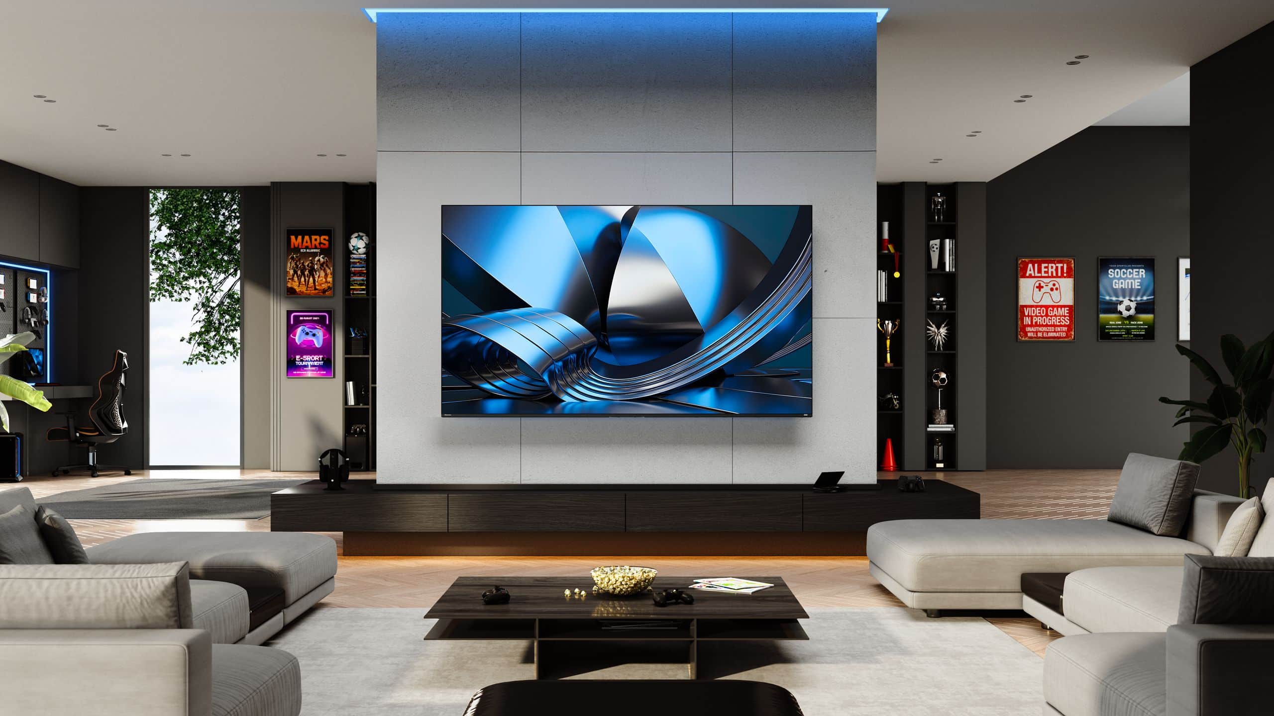 Hisense Real MiniLED 65U7S | 65″ 144Hz 240HSR TV feature banner
