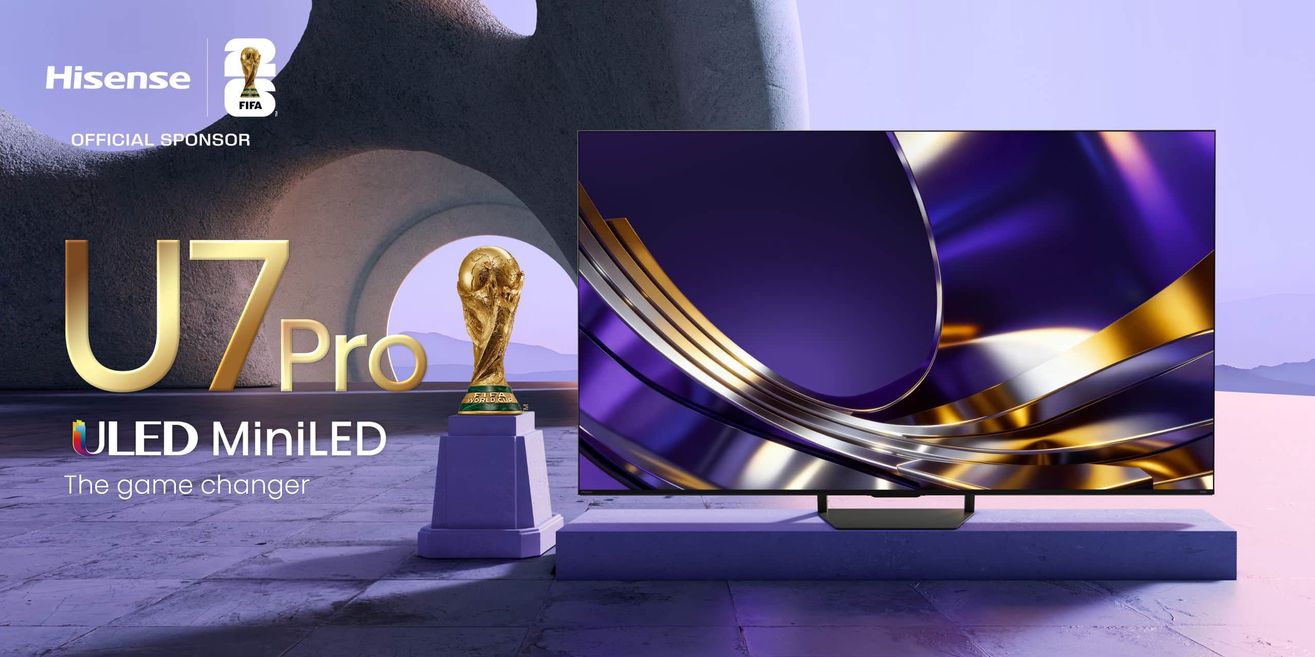 Hisense Real MiniLED 65U7S PRO | 65″ 165Hz 330HSR TV feature banner