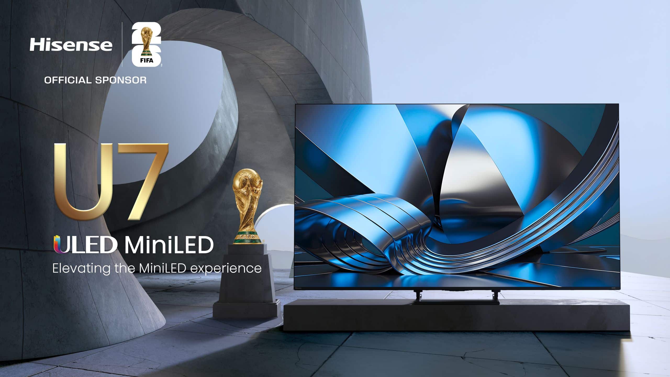 Hisense Real MiniLED 65U7S | 65″ 144Hz 240HSR TV feature banner