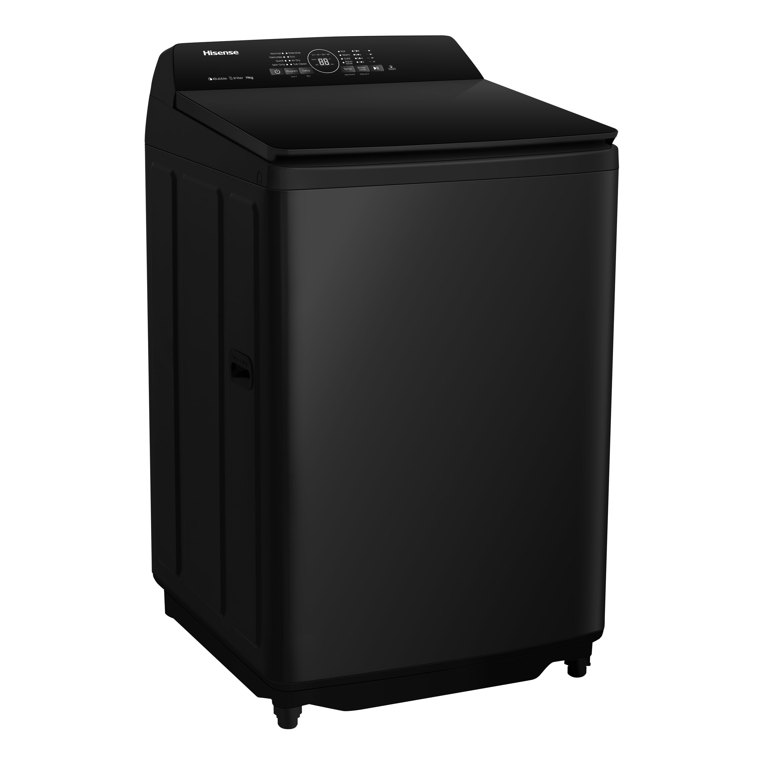 Hisense WT3I1923UB | 19kg Black Top Loader - Image 2