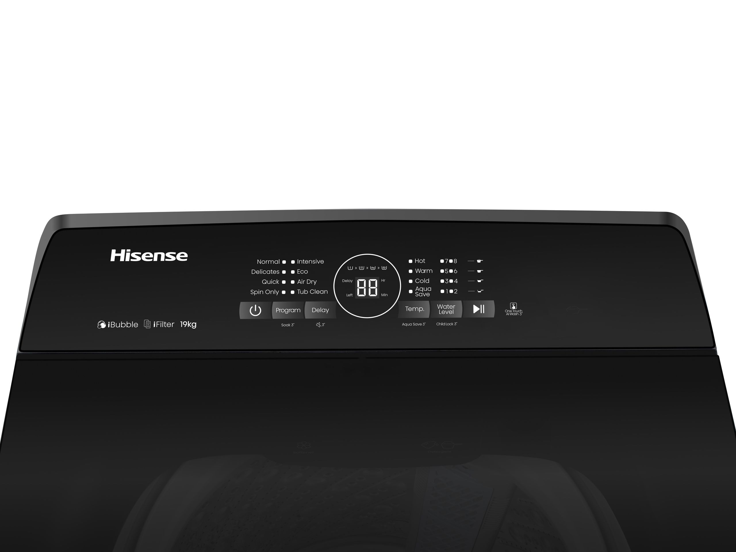 Hisense WT3I1923UB | 19kg Black Top Loader - Image 11