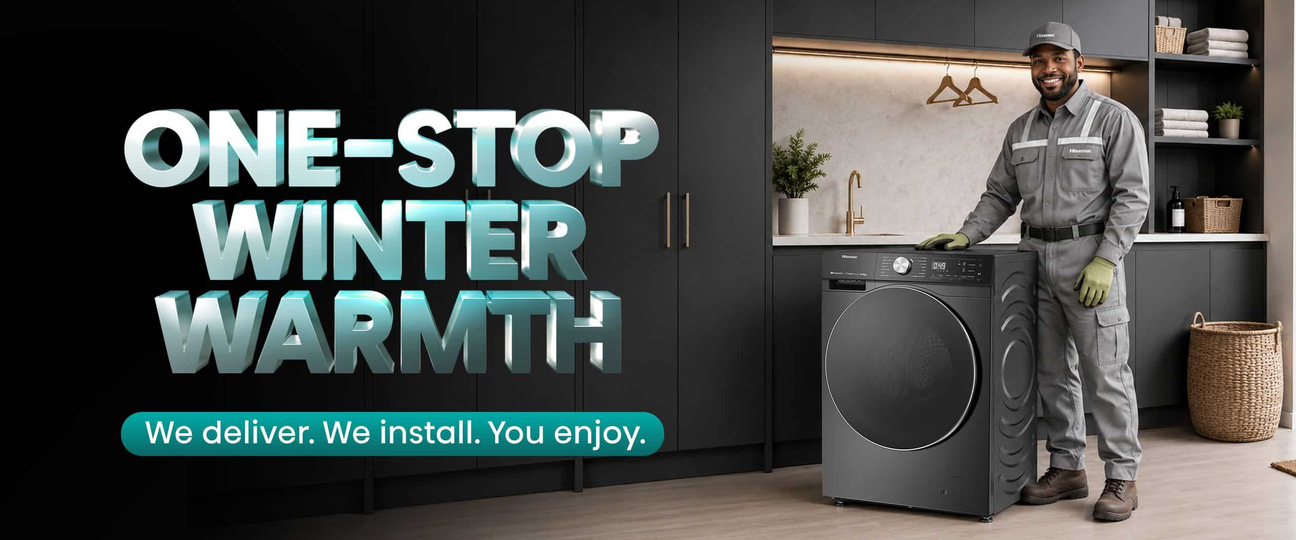 ONE-STOP WINTER WARMTH banner