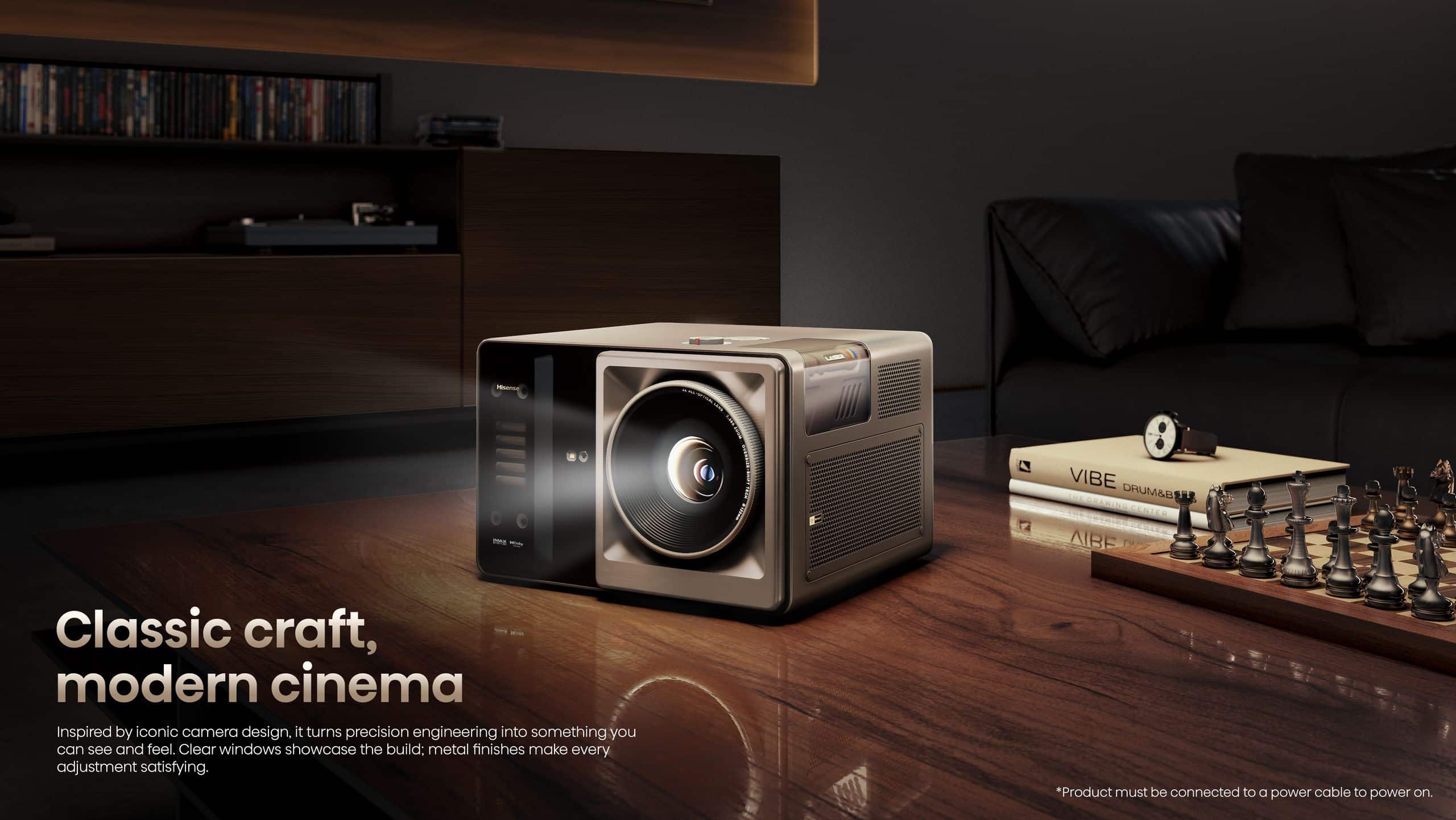 Hisense XR10 | 65″-300″ Trichroma 4K Laser Projector feature banner
