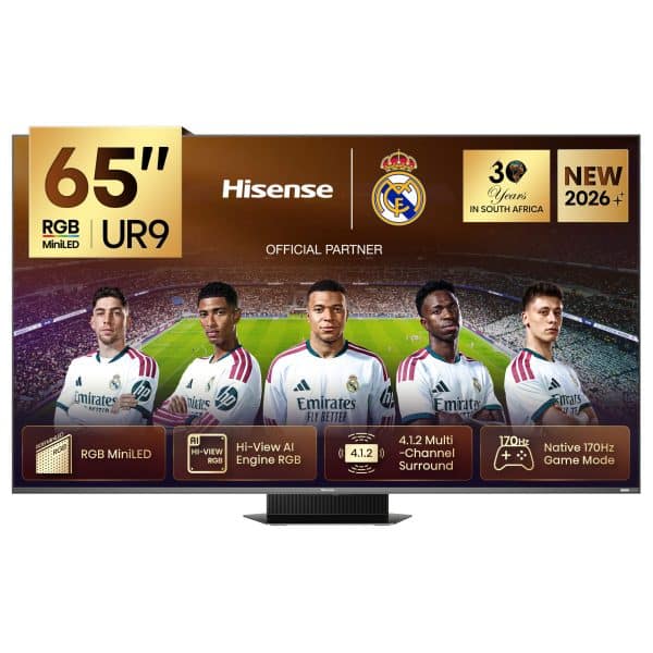 Hisense RGB MiniLED 65UR9S | 65″ 170Hz  330HSR TV product photo