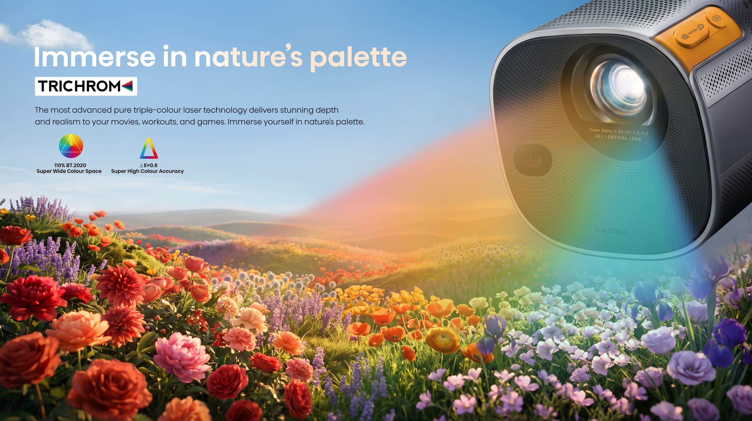 Hisense P1 | 150″ HD Laser Projector feature banner