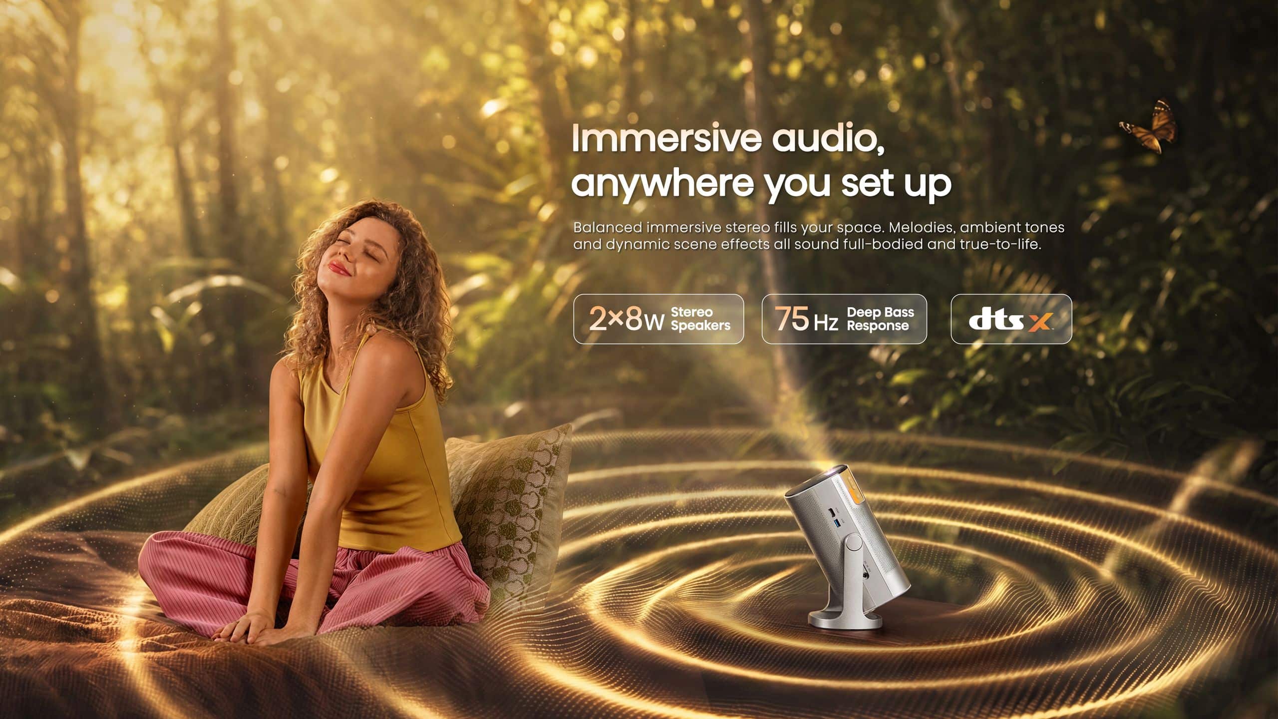 Hisense P1 | 150″ HD Laser Projector feature banner