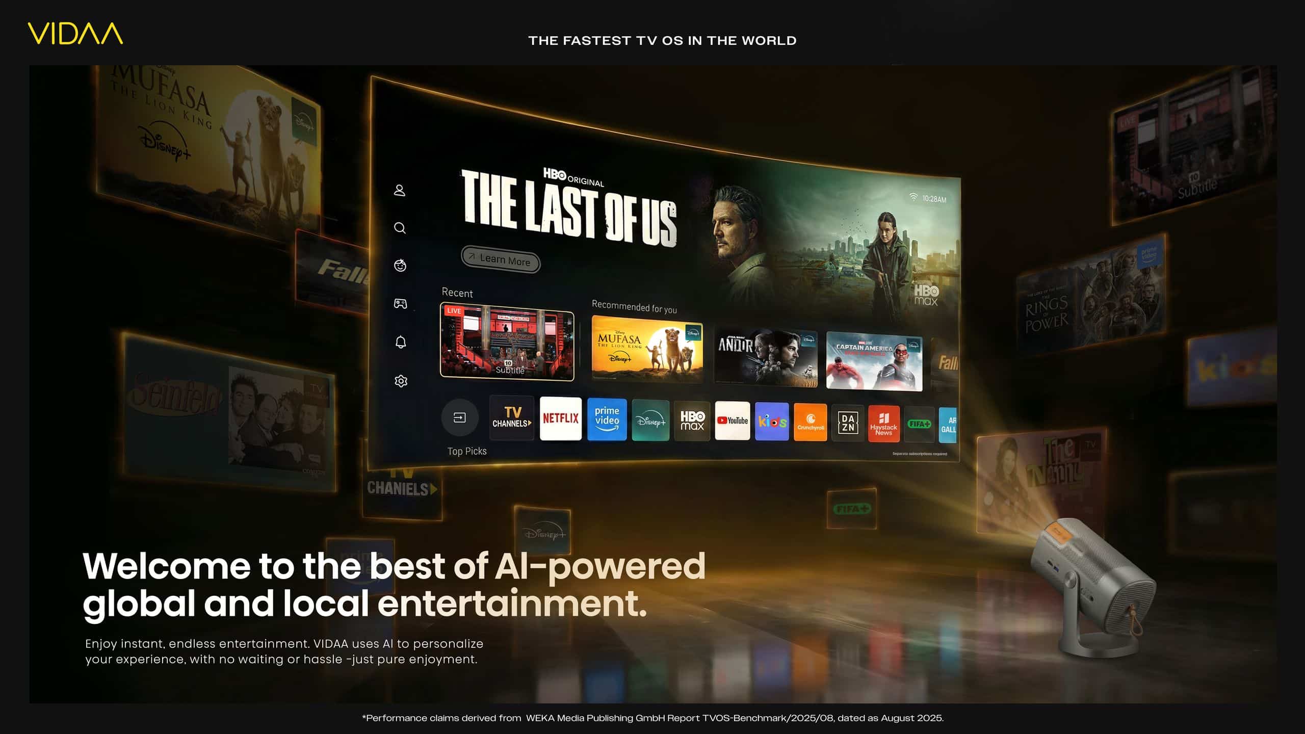 Hisense P1 | 150″ HD Laser Projector feature banner