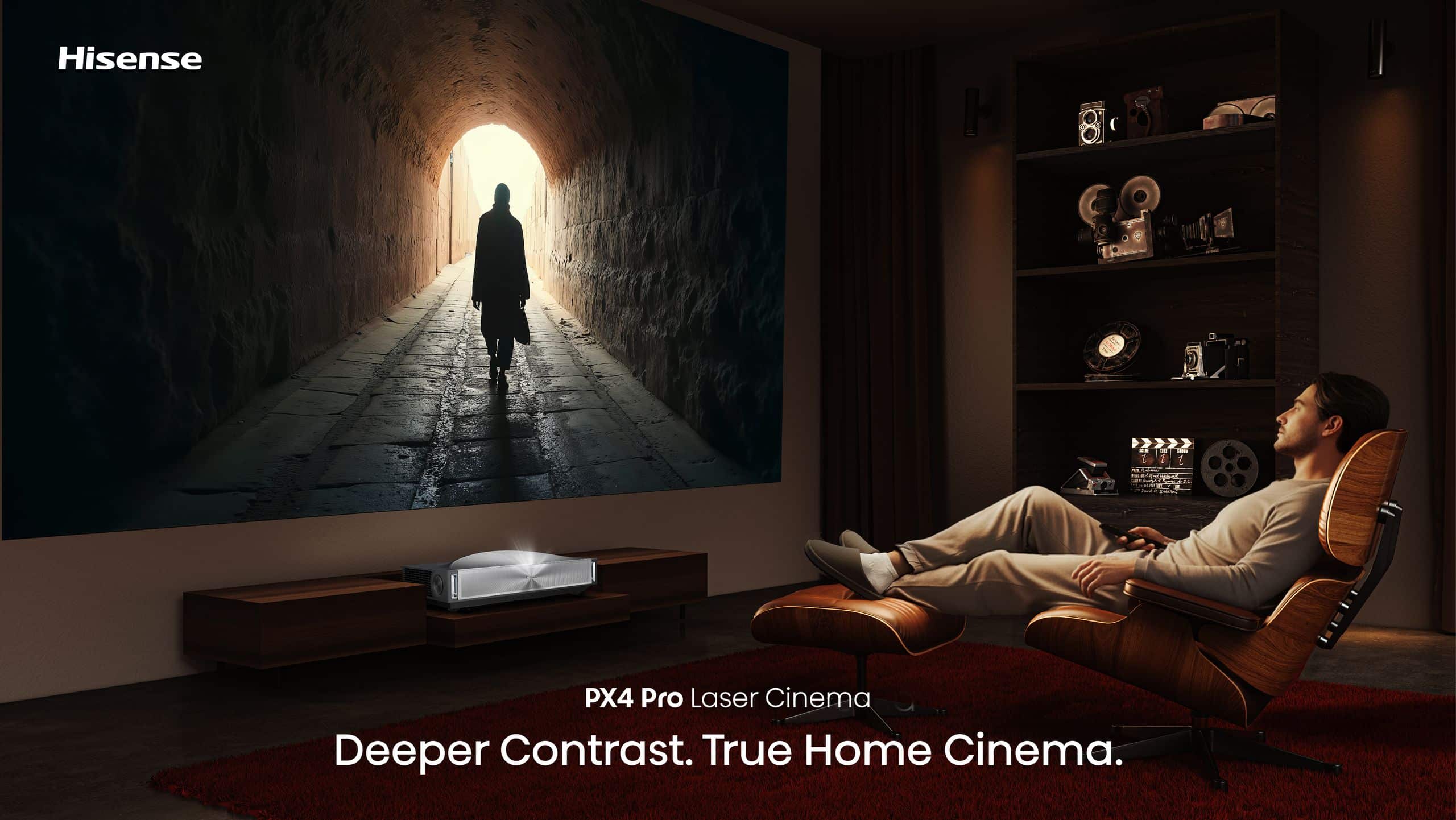Hisense PX4-PRO | 3500-Lumen 4K Ultra Short-Throw TriChroma Laser Projector feature banner