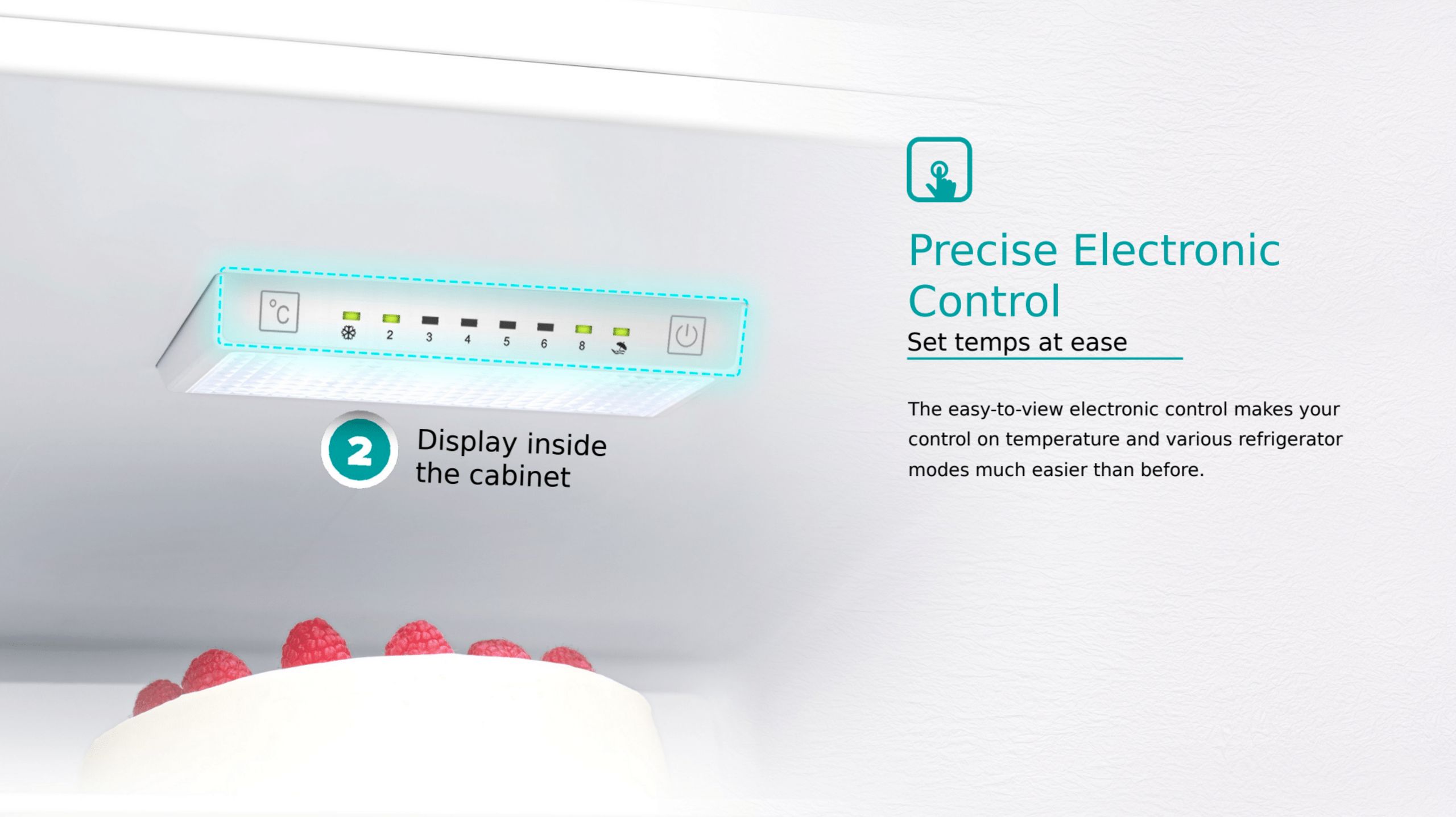 Hisense H365BBL-WD | Bottom Mount Refrigerator feature banner