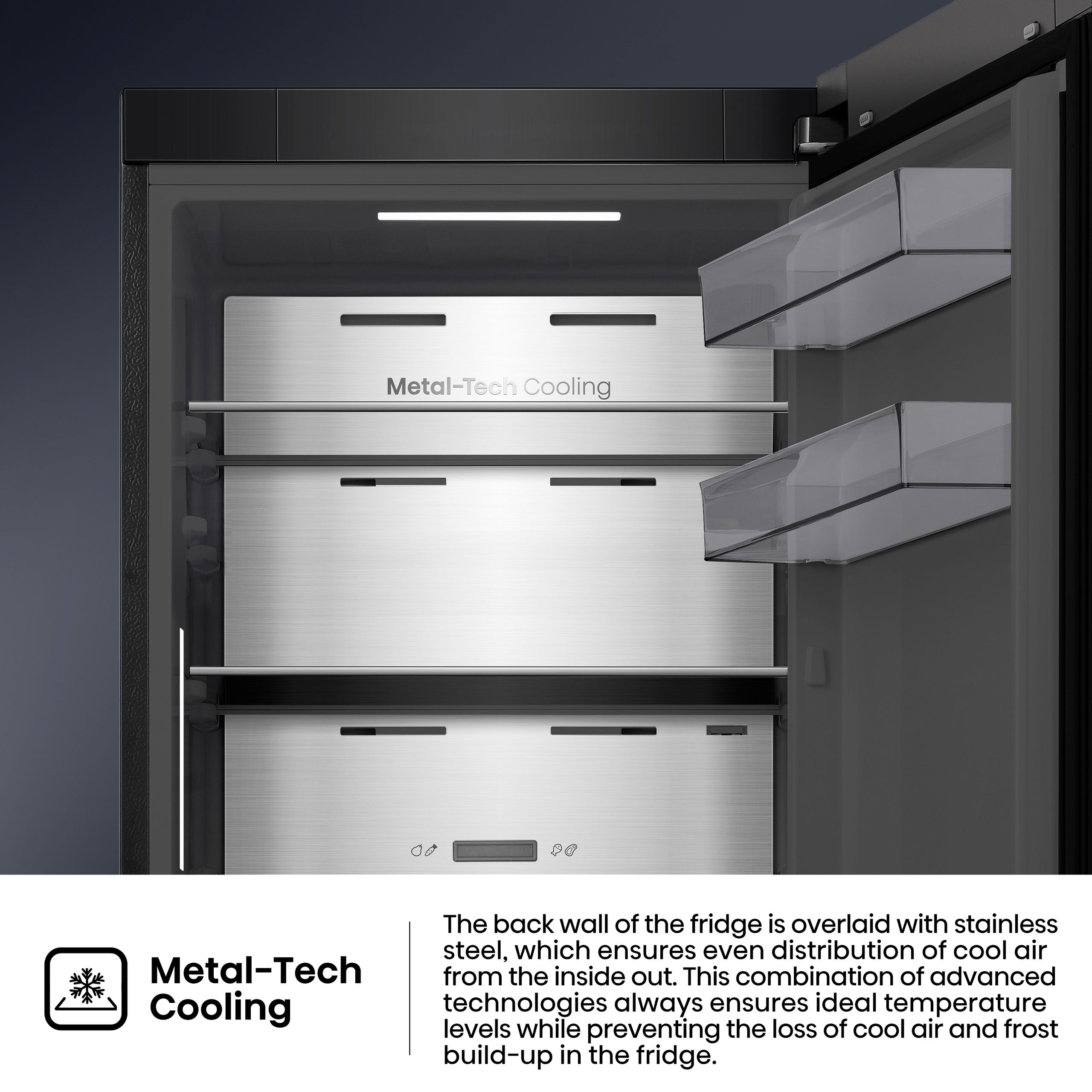 Hisense H460BBLF | KitchenFit Single Door Refrigerator feature banner