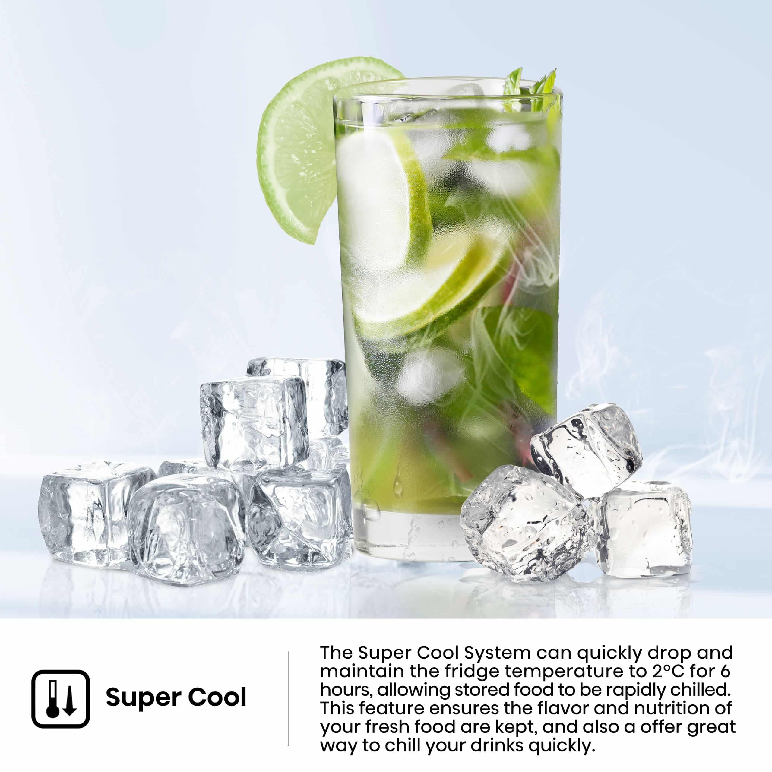 Hisense H460BBLF | KitchenFit Single Door Refrigerator feature banner