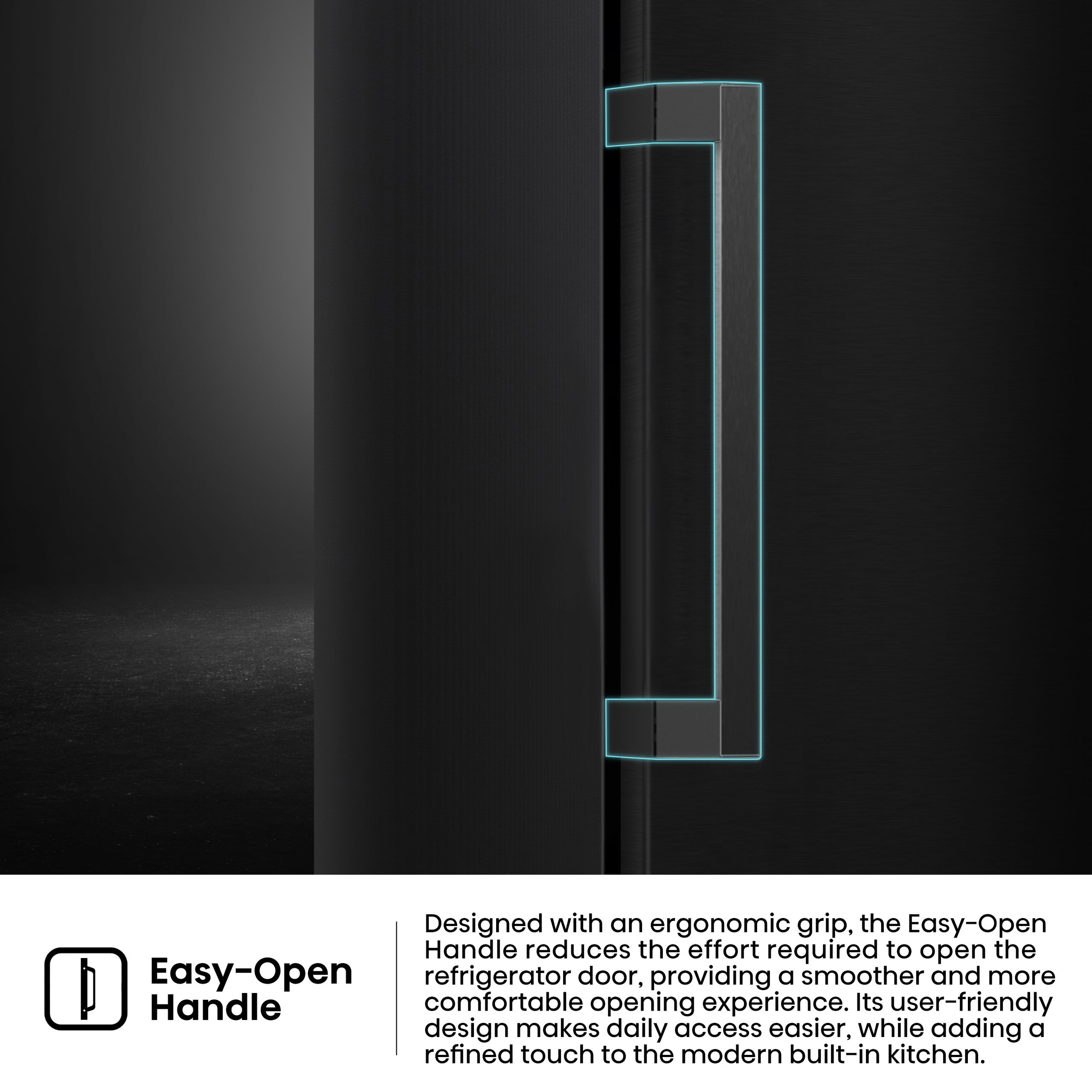 Hisense H451UBL | KitchenFit Single Door Refrigerator feature banner