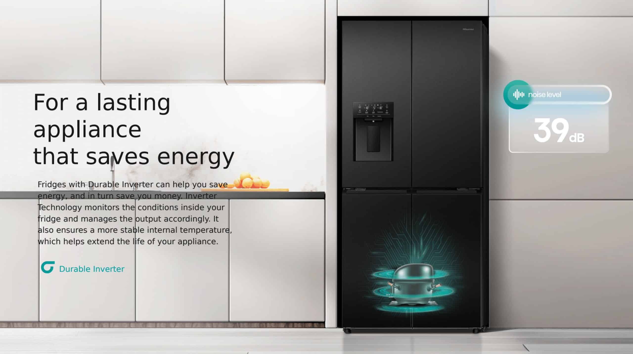 Hisense H600FSB-IDL | Cross Door Refrigerator feature banner