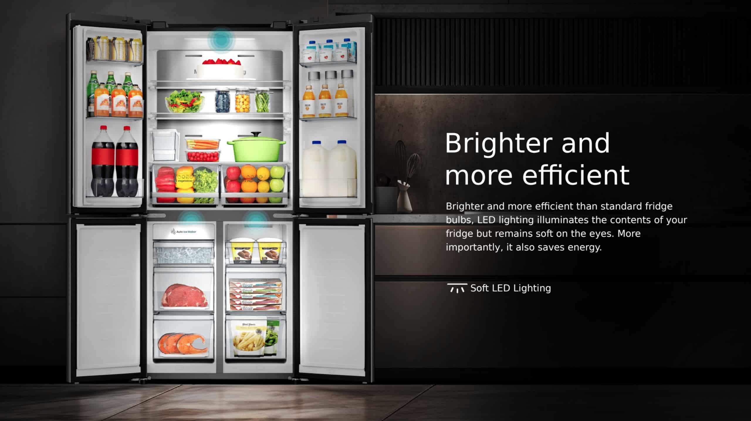 Hisense H600FSB-IDL | Cross Door Refrigerator feature banner
